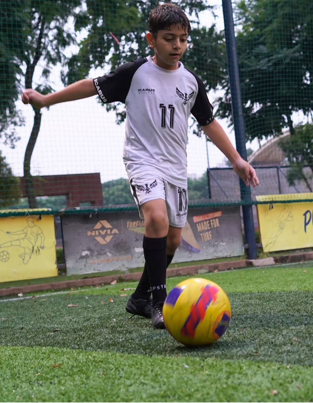 Player's 365-Day Journey at Icarus Football Schools