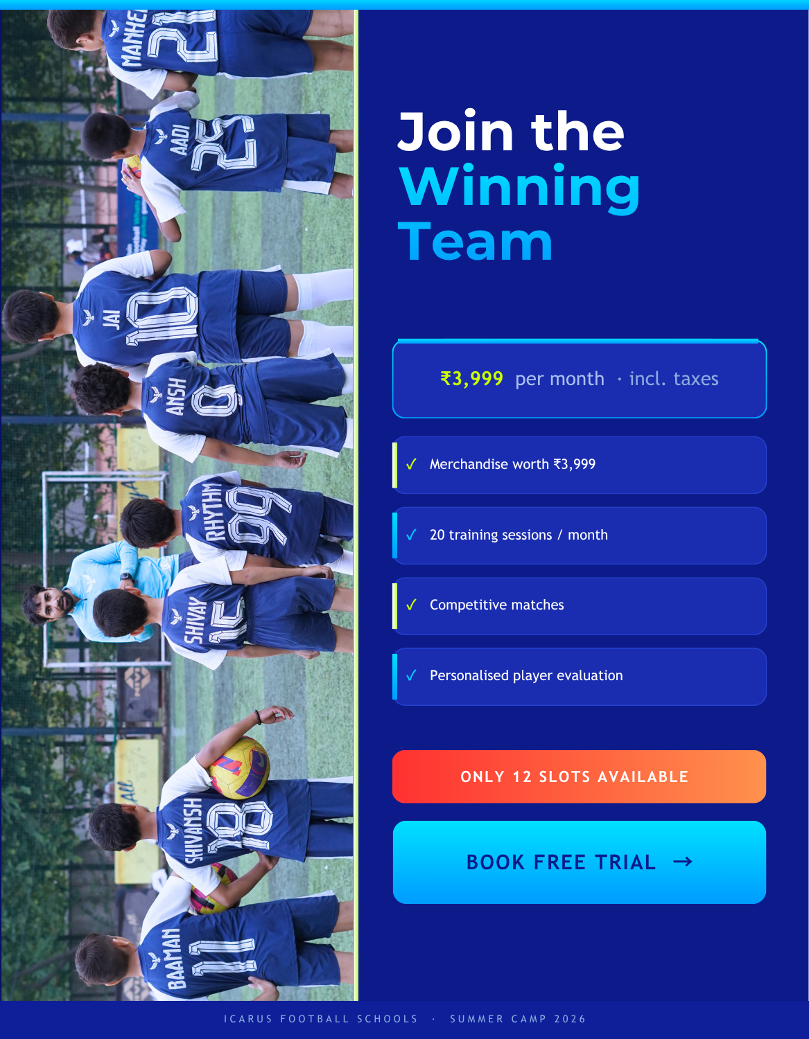 Icarus Summer Football Camp