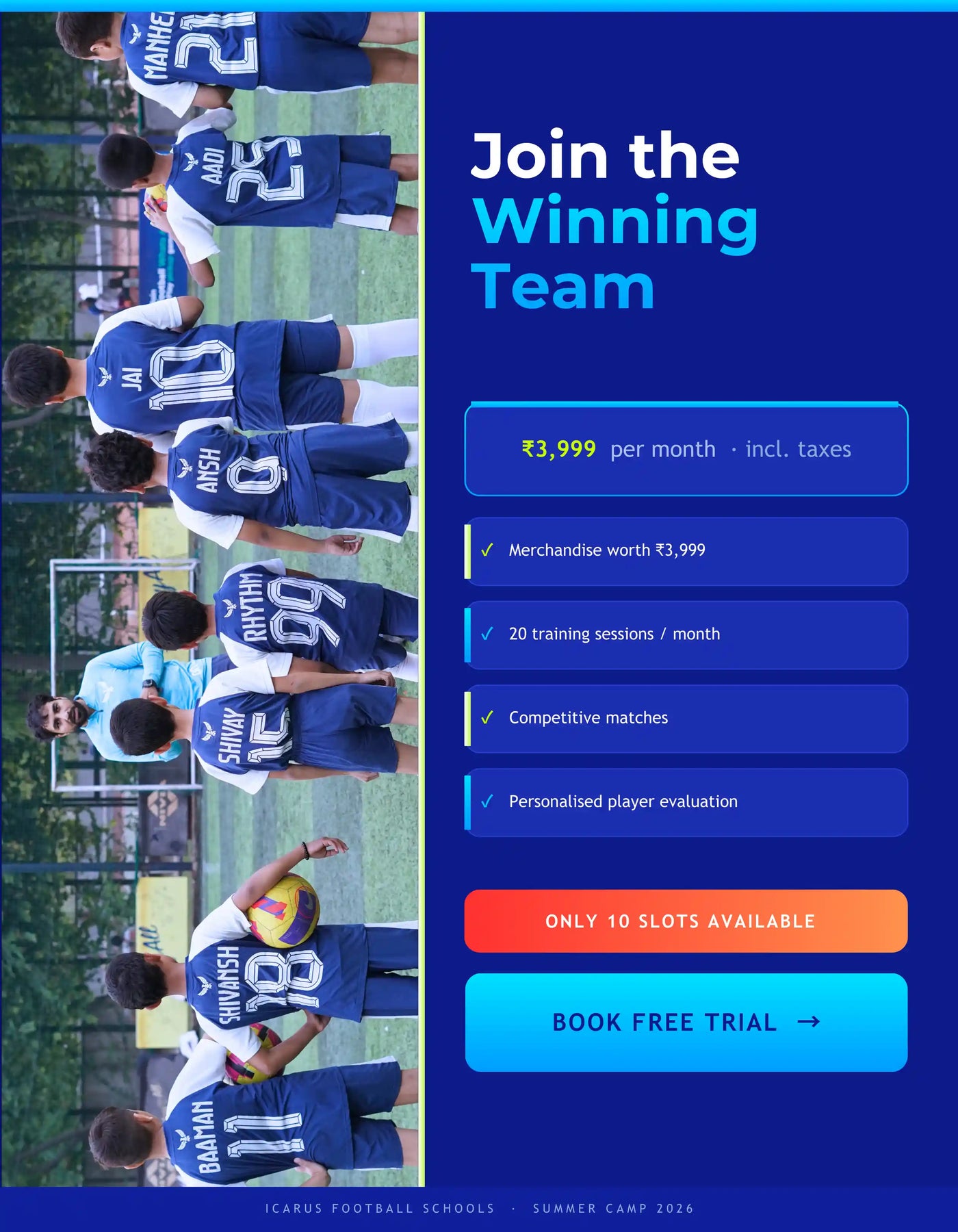 ICARUS Summer Football Camp